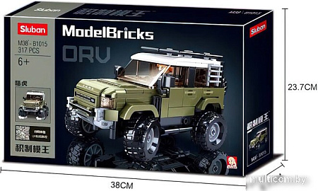 Конструктор Sluban Модельки. Внедорожник M38-B1015 9590286