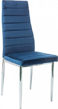 Стул Signal H-261 Velvet (темно-синий)