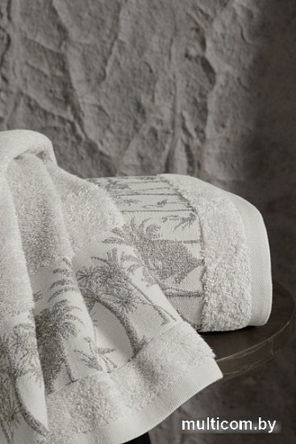 Полотенце Arya Palm 70x140 (камень)