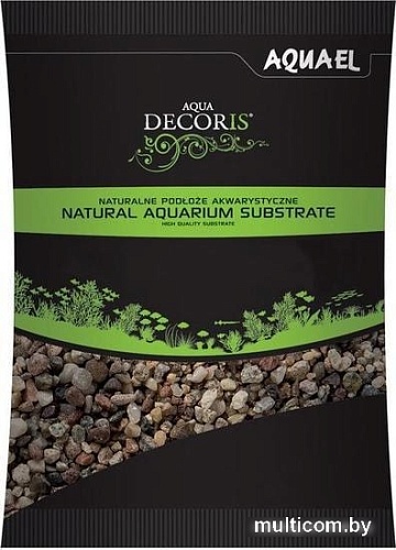 Грунт AquaEl Гравий натуральный 5-10 мм 10 кг