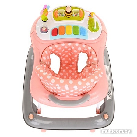 Ходунки Pituso Пчелка W1121PB8 (серый/коралл)
