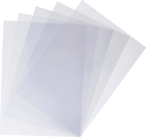 Пластиковая обложка для переплета Silwerhof A4 180мкм 1373592 100 шт (прозрачный)