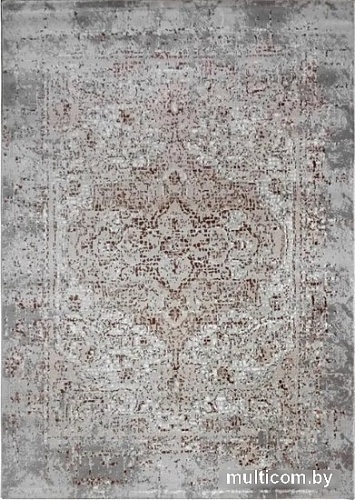 Ковер для жилой комнаты Bossan Nizza 2518B-BEYAZ-AGRI (1.2x1.7)