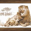 Набор для вышивания Риолис Львиный рай 100/013