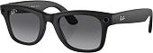 Умные очки Ray-Ban Meta Wayfarer RW4006 (черный матовый/графит)