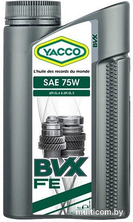 Трансмиссионное масло Yacco BVX FE 75W 1л