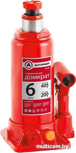 Бутылочный домкрат Autoprofi DG-06 6т