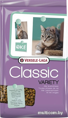 Сухой корм для кошек Versele Laga Oke Classic Variety 10 кг