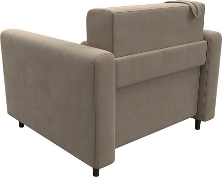 Кресло-кровать Лига диванов Лига-070 132556 (велюр Seven 729 бежевый)
