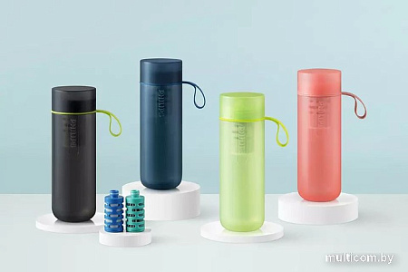 Бутылка для воды Philips GoZero AWP2712BLR/31 590мл (синий)