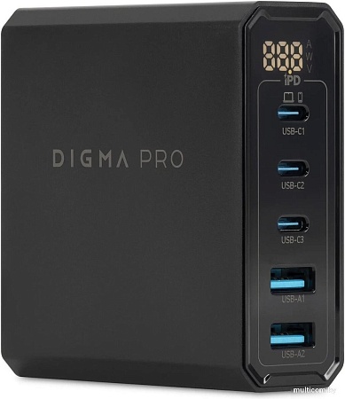 Сетевое зарядное Digma Pro DPW10A