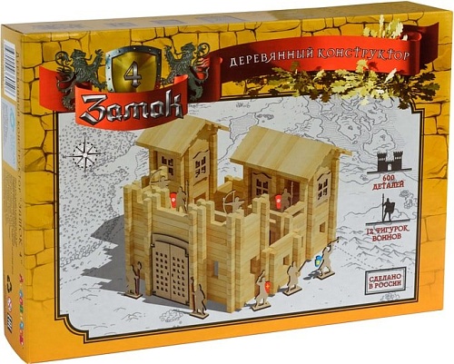 Сборная модель Лесовичок Замок №4