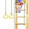 Детский спортивный комплекс Kampfer Helena Ceiling Basketball Shield (3 м, натуральный/белый)