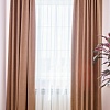 Комплект штор Decoretto Канвас орех КО-K106 3.25x2.6 м (коричневый, 2 шт)