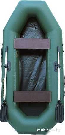 Гребная лодка Leader Boats Компакт 240 0082172 (зеленый)