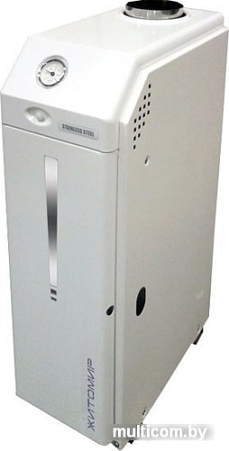Отопительный котел АТЕМ Житомир-3 КС-ГВ-015СН (дымоход вверх, теплообменник нерж.)