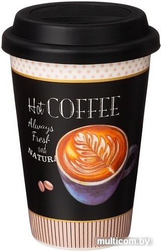 Многоразовый стакан Lefard Кофемания 260-653