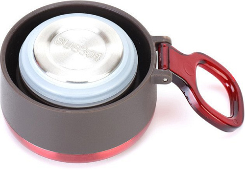 Термокружка Stinger HW-420-32-7620 0.42л (красный металлик)