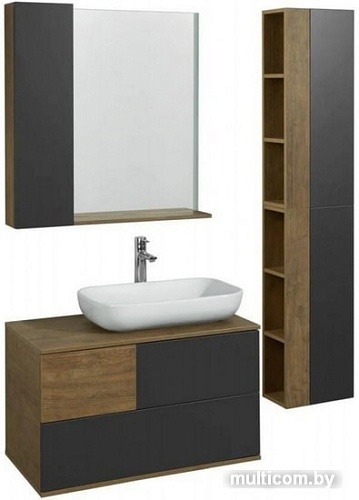 Акватон Шкаф Терра 24 1A247403TEKA0 (дуб кантри/антрацит)