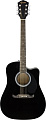 Электроакустическая гитара Fender FA-125CE Dreadnought Black
