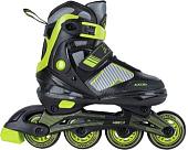 Роликовые коньки Tech Team Axor (р-р 30-33, зеленый)