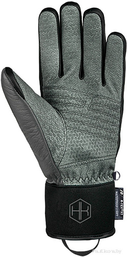 Горнолыжные перчатки Reusch Henrik Kristoffersen Glacier 6301118-6592 (р-р 9.5, Grey/Black)