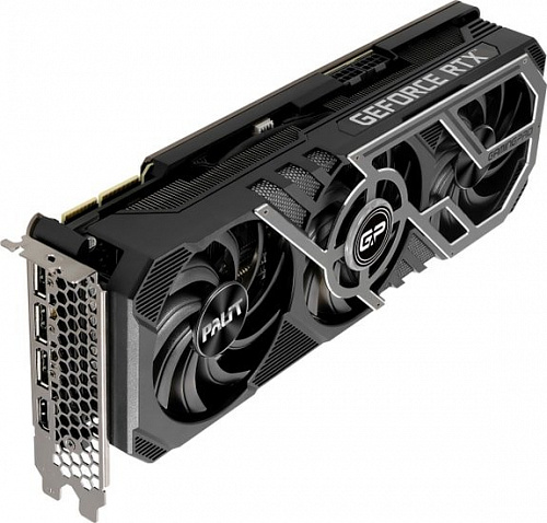 Видеокарта Palit GeForce RTX 3090 GamingPro OC 24GB GDDR6X NED3090S19SB-132BA