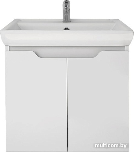 Мебель для ванных комнат Dreja Тумба под умывальник Q (D) 55 99.1007 (белый глянец)