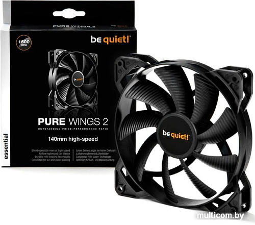 Вентилятор для корпуса be quiet! Pure Wings 2 140mm PWM high-speed BL082