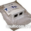 Розетка компьютерная TWT TWT-SM2-4545-WH