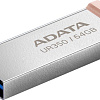 USB Flash ADATA UR350 64GB UR350-64G-RSR/BG (серебристый/коричневый)