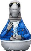 Декоративная подушка Leader Toys Ждун в очках МТ11063