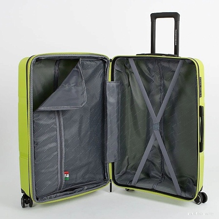 Чемодан-спиннер Francesco Molinary 341-AT309/3-27GRN (салатовый)