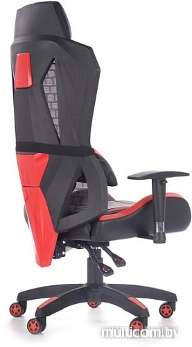 Кресло Halmar Domen (черный/красный)