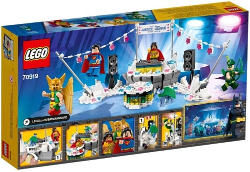 Конструктор LEGO Batman Movie 70919 Вечеринка Лиги Справедливости