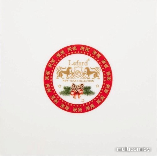 Блюдо Lefard Тройка 85-1736 (красный)