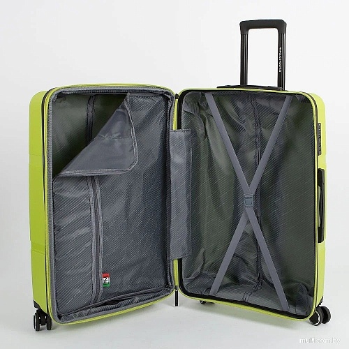 Чемодан-спиннер Francesco Molinary 341-AT309/3-27GRN (салатовый)