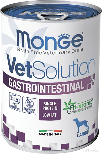Консервированный корм для собак Monge Vet Solution Gastrointestinal 400 г