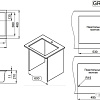 Кухонная мойка Granula GR-5551 (турмалин)
