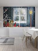 Комплект штор JoyArty Игрушки у окна 1.45x1.8 м pox_21457_145x180 (2 шт)