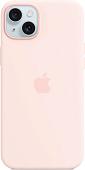Чехол для телефона Apple MagSafe Silicone Case для iPhone 15 Plus (светло-розовый)