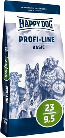 Сухой корм для собак Happy Dog Profi-Line Basic 23/9.5 20 кг