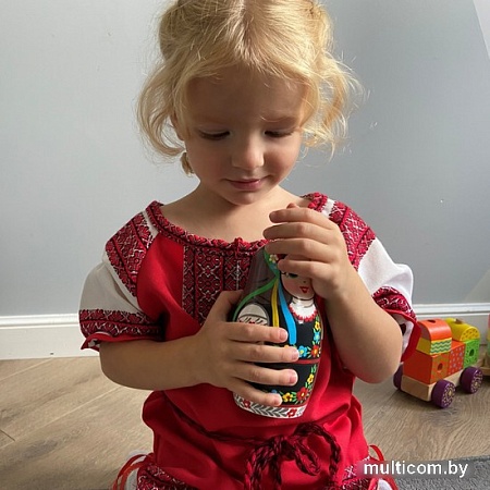 Развивающая игра Брестская Матрешка В украинской вышиванке (набор 7 шт)