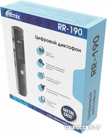 Диктофон Ritmix RR-190 8Gb