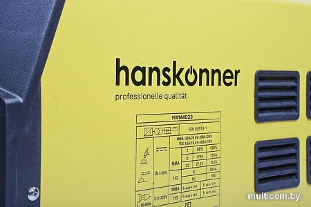 Сварочный инвертор Hanskonner HWM4023