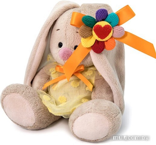 Классическая игрушка BUDI BASA Collection Зайка Ми в платье с семицветиком SidX-372 (15 см)