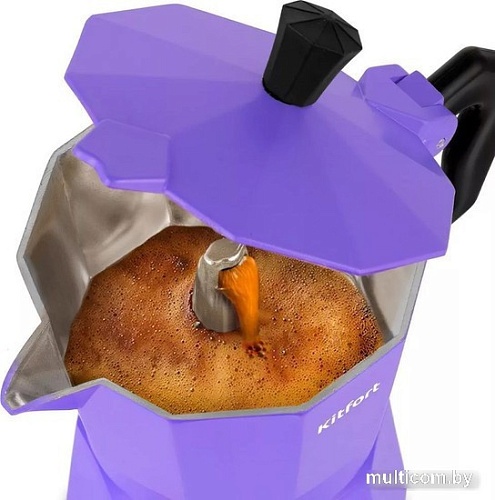 Гейзерная кофеварка Kitfort KT-7146