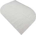 Ковер для жилой комнаты Radjab Carpet Сканди Сизаль Прямоугольник 10980A 13056RK (2x2.9, Cream/Cream)