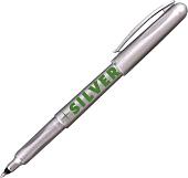 Маркер перманентный Centropen 1.0 мм 2670 0194 (серебристый)