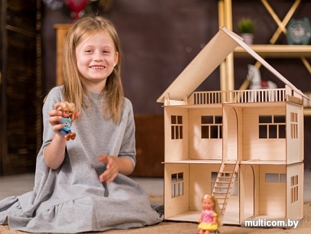 Кукольный домик ХэппиДом Коттедж HK-D009